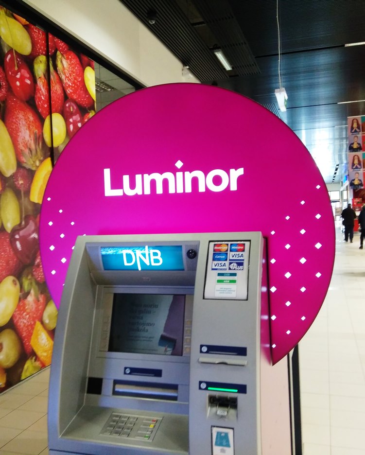 Luminor bankomatas Vilniuje, DomusPro